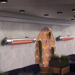 ROBERTO | Deckenheizstrahler | Edelstahl | 3000W | 3 Heizstufen | Heizstrahler Decke, Infrarotstrahler Terrasse -Günstiges Laube Lust Geschäft cb5b9a8f756d8fccbdd5b3d6b06e7ac8