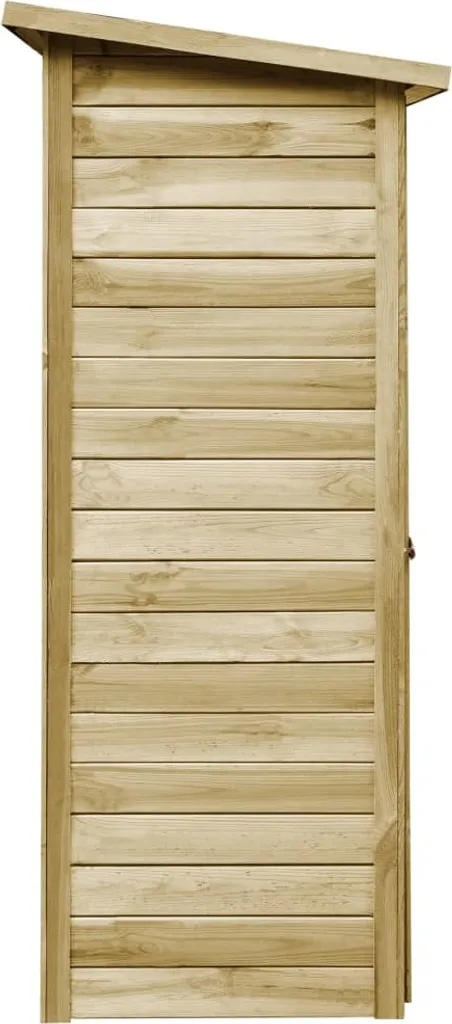 VidaXL Garten-Geräteschuppen Kiefernholz Imprägniert 88x76x175 Cm 5 VidaXL Garten-Geräteschuppen Kiefernholz Imprägniert 88x76x175 Cm – Bild 3