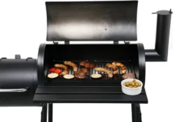 Tepro Smoker "Wichita" Holzkohlengrill, Schwarz -Günstiges Laube Lust Geschäft cbe7b2784e54577cbd22371cfaf42d81
