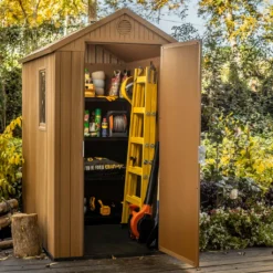 Keter Gerätehaus Darwin 46 Holz-Optik -Günstiges Laube Lust Geschäft cc29fbd7dca5e28ea7ccad83330c5a5b