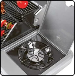 Proficook Gasgrill PC-GG 1181silber 4 Edelstahl-Brenner +zusätzliche Kochstelle (4+1) -Günstiges Laube Lust Geschäft cc4f4ba2ca7f8f0a535ee28df8af5637