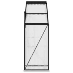 VidaXL Gewächshaus Anthrazit Aluminium 1,44 M³ -Günstiges Laube Lust Geschäft ccef93b76b4be5a0c49074d12cd1d70f