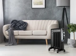 Purline MR1500B, Indoor, Flur, Schwarz, Drehregler, 1500 W, 500 W -Günstiges Laube Lust Geschäft ccf2260c7ead9b9dbb3369f3ea0cf0a2