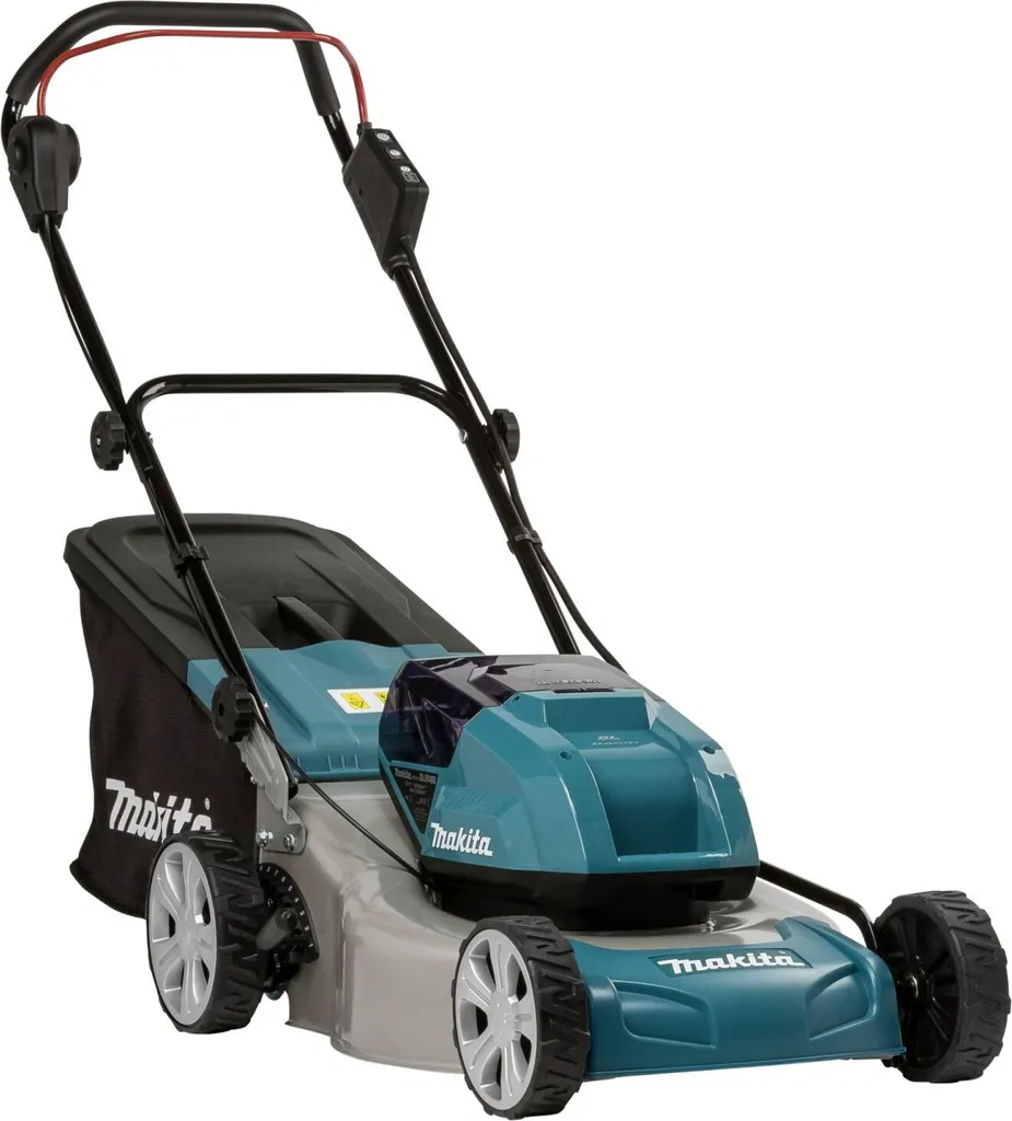 Makita DLM460PT2 Akku-Rasenmäher 5 Makita DLM460PT2 Akku-Rasenmäher – Bild 3