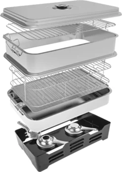 Tischräucherofen Edelstahl Räucherofen Smoker Mit Thermometer X2 Brenner BROWIN 21 Tischräucherofen Edelstahl Räucherofen Smoker Mit Thermometer X2 Brenner BROWIN -Günstiges Laube Lust Geschäft cfe8859f303c4357e557fa065d1b23dd