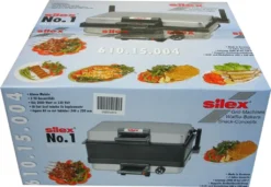 Silex 610 15004 Multigrill Jumbo Kontaktgrill, Edelstahlgehäuse, 2000 Watt, Thermostat -Günstiges Laube Lust Geschäft d00f17f826e22618f6d0ab06f4a9f28a