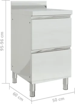 VidaXL Gastro-Küchenschrank Mit 2 Schubladen Edelstahl 16 VidaXL Gastro-Küchenschrank Mit 2 Schubladen Edelstahl -Günstiges Laube Lust Geschäft d21581046688e4fb7db740a1771f530c