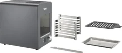 TAINO Beef-Grill Elektrisch Oberhitzegrill Steakgrill 800 Grad Hochleistungsgrill Edelstahl Schwarz -Günstiges Laube Lust Geschäft d3a4a5ec9a6aedbc88108c42af305e9d