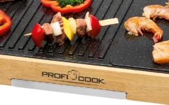 ProfiCook Teppanyaki-Grill PC-TYG 1143 Mit UmweltfreundlichemBambusrahmen -Günstiges Laube Lust Geschäft d477c367f4d80360f87550b16243b60f