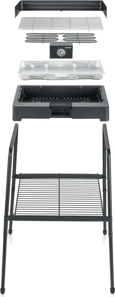 SEVERIN Standgrill PG 8561 2.200 Watt Schwarz 6 SEVERIN Standgrill PG 8561 2.200 Watt Schwarz – Bild 4