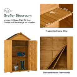 MCombo Gartenschrank Geräteschuppen Werkzeugschrank Outdoor-Schrank Holz 1000D 17 MCombo Gartenschrank Geräteschuppen Werkzeugschrank Outdoor-Schrank Holz 1000D -Günstiges Laube Lust Geschäft d5e3e17b067f728fed65376ca842b43e