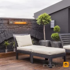 Indoba Heizstrahler 2000W Mit Fernbedienung - Infrarotheizer - Wandmontage - Mit 3 Leistungsstufen - IND-70140-IRV2000FB -Günstiges Laube Lust Geschäft d5ed52c5475408bd61ac0b0c86b5b183