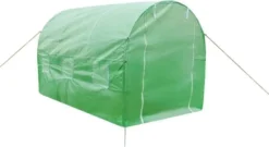 Foliengewächshaus Tomatengewächshaus Treibhaus Folientunnel Frühbeet Mit Fenster Grün 200 X200x200 Cm 10022, Größe:2x2x2m -Günstiges Laube Lust Geschäft d68de5a307547c308bbfa6c19a31c3ec