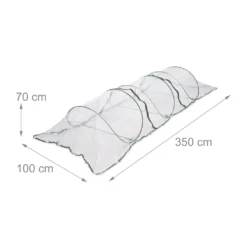 Relaxdays Folienfrühbeet 3,5 M Mit Pop-Up-Funktion -Günstiges Laube Lust Geschäft d730de348ce35bf6b5e7c19a3916bf28