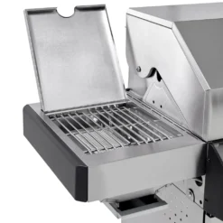 TAINO PLATINUM 4+2 Gasgrill Komplett Edelstahl 4-Brenner Silber Grillwagen BBQ Keramik-Brenner Backburner Sizzle-Zone Piezozündung Seitenkocher Gusseisen-Roste Set Inkl. Zubehör 24 TAINO PLATINUM 4+2 Gasgrill Komplett Edelstahl 4-Brenner Silber Grillwagen BBQ Keramik-Brenner Backburner Sizzle-Zone Piezozündung Seitenkocher Gusseisen-Roste Set Inkl. Zubehör -Günstiges Laube Lust Geschäft d76df3f2806aef7cd363898ba8acc262