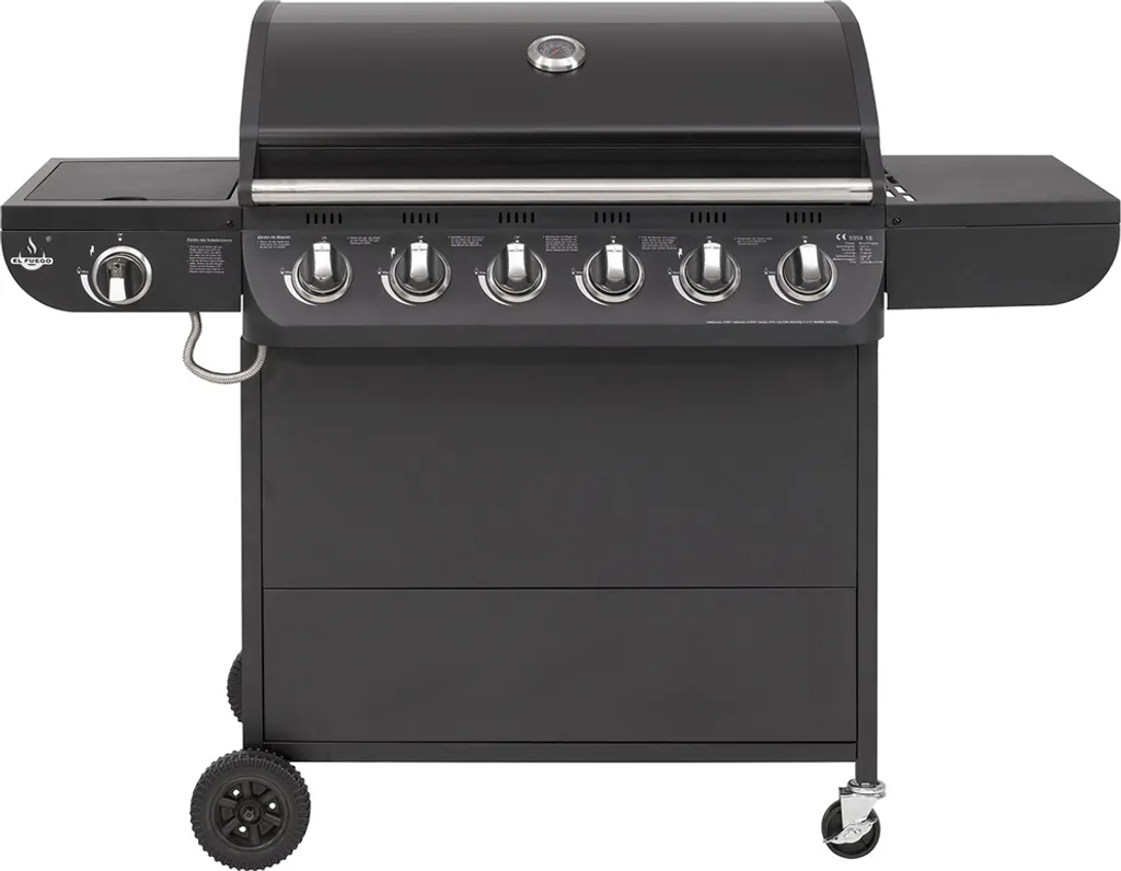 El Fuego® Gasgrill Columbus 6+1 AY0564 10 El Fuego® Gasgrill Columbus 6+1 AY0564 – Bild 8