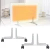 2er/Set Standfüße Halterung Für Infrarotstrahler,Feet For Infrared Heaters, Aluminiumlegierung Robuste Standfüße Für Infrarotstrahler Passend Für Diverse Marken Und Modelle Mit Gestell Universell Einstellbare, Weiß -Günstiges Laube Lust Geschäft d7a2bd2690047a57724ab6f3d0a797f1