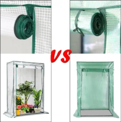 Lospitch Foliengewächshaus Gewächshäuser Treibhaus Tomatenhaus Pflanzenhaus Weiß 200*80*170CM -Günstiges Laube Lust Geschäft d7a63e56ba23e1f46b1a3af20182fd05