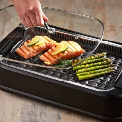 Power XL Smokeless Grill - Tisch-Griller Elektrisch - 1500 Watt - BBQ Elekktrogrill Mit Deckel - Anti-Haft-Beschichtung -Günstiges Laube Lust Geschäft d7ac7f2d0fbf29ef75e68f807acf9bc2