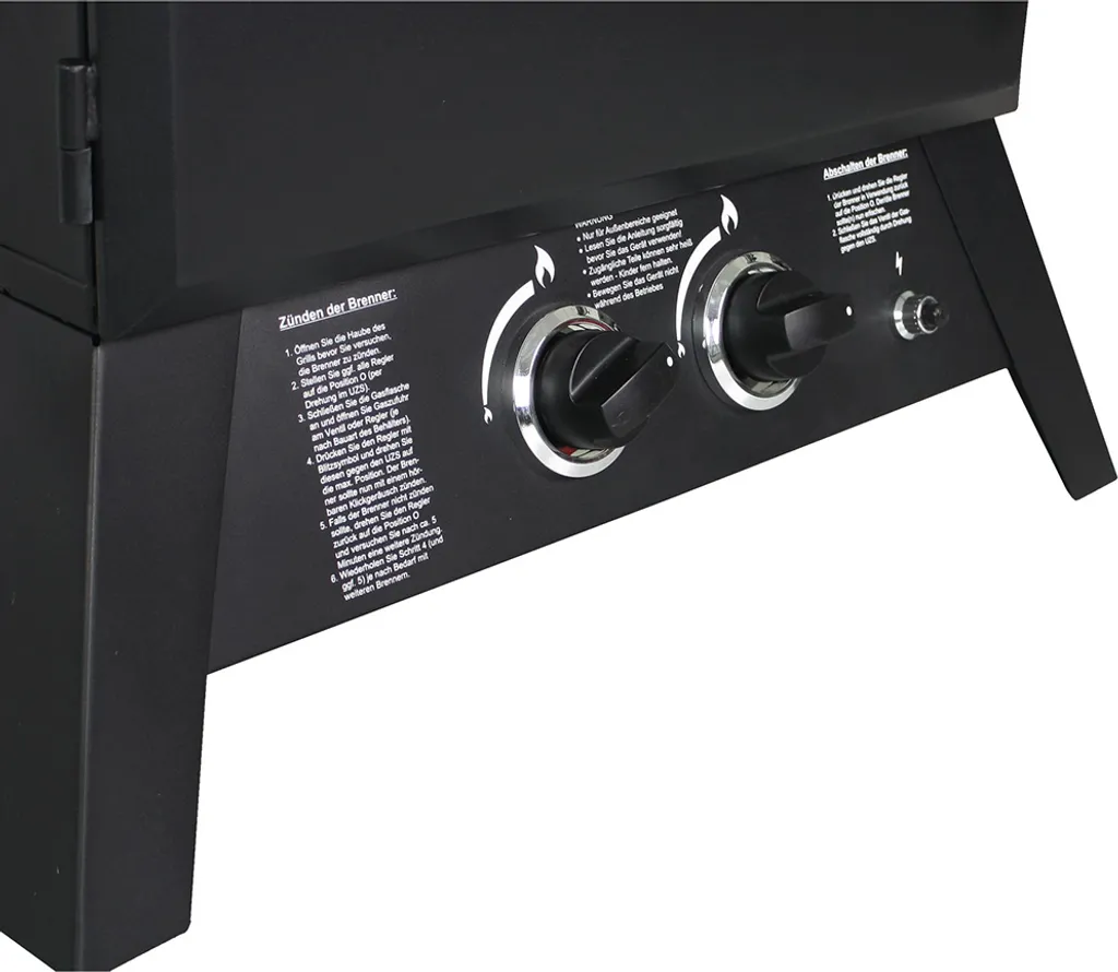 El Fuego Gasgrill / Smoker Standgrill Portland XXL Grillfl. 6x 56x35cm 10 El Fuego Gasgrill / Smoker Standgrill Portland XXL Grillfl. 6x 56x35cm – Bild 8