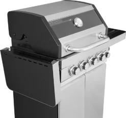 El Fuego Edelstahl Gasgrill Sunset Beach 4+1 Brenner, Grillrost U Grillplatte Gusseisern, Linkes Seitenteil Abklappbar -Günstiges Laube Lust Geschäft d87bee5489b23a06c4c8fe0384d8176e
