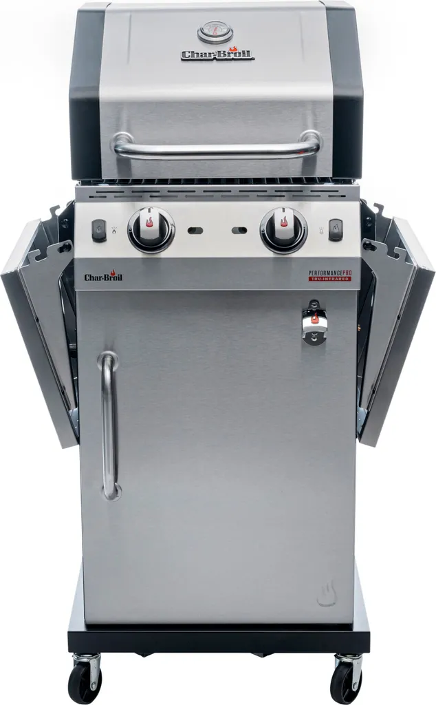 CHAR-BROIL Gasgrill Performance PRO S 2 TRU-Infrared 2-Brenner Grill Silber 5 CHAR-BROIL Gasgrill Performance PRO S 2 TRU-Infrared 2-Brenner Grill Silber – Bild 3