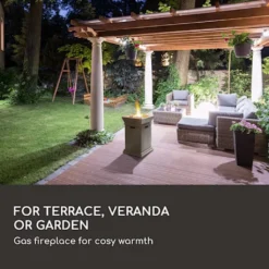 Prati Gas-Feuerstelle 13 KW Elektrisches Zündsystem Lavasteine Inkl. Regenschutz -Günstiges Laube Lust Geschäft d972a7e28c0c2abf73ee56e250eac7d6