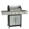 Landmann Gasgrillwagen Triton 3.1 Mit Seitenbrenner Und Blauen LED Reglern -Günstiges Laube Lust Geschäft d9e4e084dbc4a7acc9d5b6228cd1c8a7