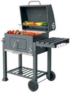 El Fuego® Holzkohlegrill "Ontario Deluxe" - Grillfläche: Ca. 56 X 42 Cm -Günstiges Laube Lust Geschäft db24cbd738c672ab062225a804b130b4
