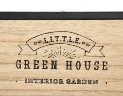 Gewächshaus "House" - Holz Und Glas - Transparent - 26x30 -5 Cm - Atmosphera Créateur D'intérieur 12 Gewächshaus "House" - Holz Und Glas - Transparent - 26x30 -5 Cm - Atmosphera Créateur D'intérieur -Günstiges Laube Lust Geschäft dba2e6fa9605d7799eccd715e937f68b