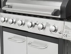 Edelstahl-Gasgrill "Long Beach" 6 +1 Brenner -Günstiges Laube Lust Geschäft dba5413f61227f0e9ad1e72dcaaf2e7b