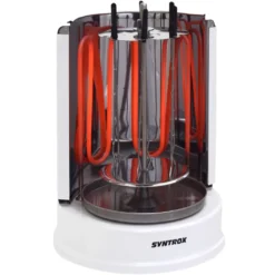 Syntrox Gyrosgrill Chef Grill RO-1400W-W Dönergrill Weiß -Günstiges Laube Lust Geschäft dbbe189e5612939829ab9f9ea8ff056a