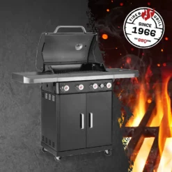 Landmann Gasgrill / Grillwagen Rexon PTS 4.1 Grillfläche 69x40cm 12231 -Günstiges Laube Lust Geschäft dbde3184d58f20c7722324c1947f2e2b