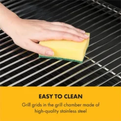 Beef Brisket Smoker Grill | Holzkohlegrill/Smoker | Rostfreie Grillroste Aus Edelstahl | Thermometer Im Deckel | 2 Große Räder -Günstiges Laube Lust Geschäft dc115b46e916c8689401b3268ad40480