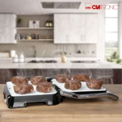 Clatronic KG 3571 Elektrischer Kontaktgrill, Multigrill, Für Beidseitiges & Fettfreies Grillen, Antihaftbeschichtete Platten, Kabelaufwicklung, 2000 Watt, Edelstahl 23 Clatronic KG 3571 Elektrischer Kontaktgrill, Multigrill, Für Beidseitiges & Fettfreies Grillen, Antihaftbeschichtete Platten, Kabelaufwicklung, 2000 Watt, Edelstahl -Günstiges Laube Lust Geschäft dcb70f56767b9f259b6373c53031faf2