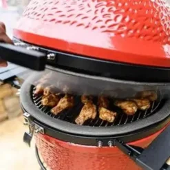 Kamado Joe Grills Keramikgrill Classic II, Innovation 2019, Rot/schwarz -Günstiges Laube Lust Geschäft dcc307eca4898b4b357b6d8683b21f50