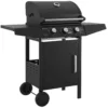 Juskys BBQ Gasgrill Louisiana 8,1 KW Mit 3 Brenner, Grillrost, Deckel Mit Thermometer, Warmhalterost & Seitenablagen – Grillwagen Mit Stahl Korpus -Günstiges Laube Lust Geschäft dd79a4c7d71380fbc4c2f9f5d0f5bb02