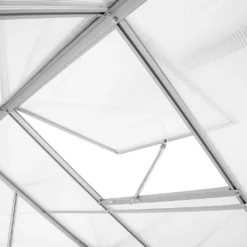 Tectake Anlehngewächshaus Aus Aluminium Mit Fundament 192x128x202cm - Transparent -Günstiges Laube Lust Geschäft deb17389e7ac87040338c3e89d2b6cde