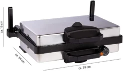Original KOCHMANN Germany Multigrill Granit Tischgrill Elektrogrill Kontaktgrill Lahmacun Toaster 2000W Mit Softgriff -Günstiges Laube Lust Geschäft df61920f5f6c8c5c7dbd37e17d0e2bcb