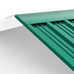 Deuba 12x Trapezblech 129cm X 46cm = 7m² Verzinkt Profilblech Dachblech Wellblech Dachplatten Gerätehaus Carport Grün -Günstiges Laube Lust Geschäft df99d3477258eb004eb1ef448e954e01