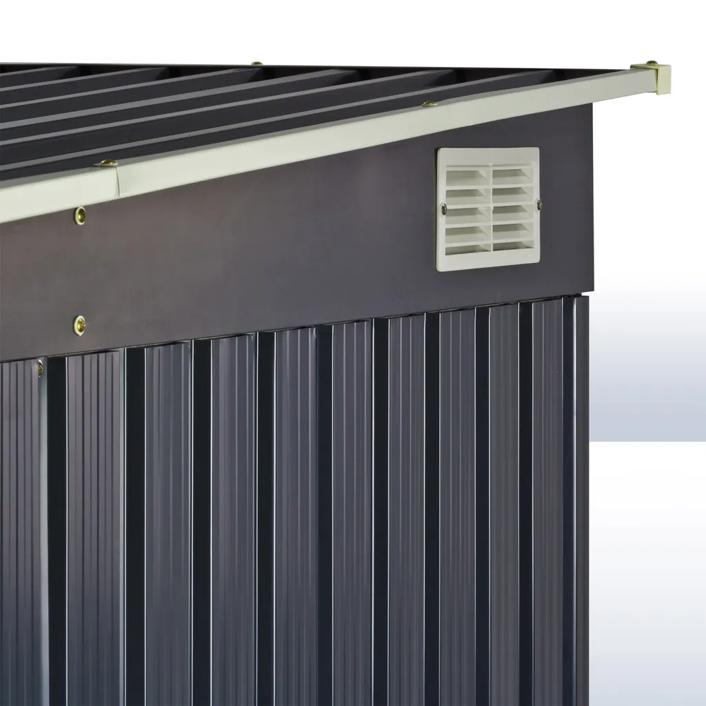 Duramax Fahrradbox Aus Stahlblech Für 4 Räder 10 Duramax Fahrradbox Aus Stahlblech Für 4 Räder – Bild 8