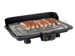 Korona 46117 Tisch Barbecue XXL Tischgrill 2.200 Watt XXL-Grillrost Windschutz