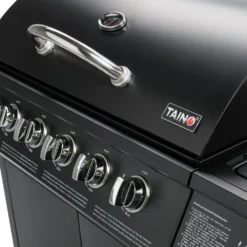 TAINO BASIC 6+1 Gasgrill Mit Seitenbrenner 6 Brenner Edelstahl-Brenner Grillwagen BBQ Schwarz -Günstiges Laube Lust Geschäft e20b96bb228fe852eea3cbdd0edb2ab2 1