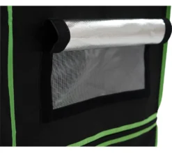Zelsius Grow Tent 100 X 100 X 200 Cm Grau/schwarz Pflanzenzucht Indoor -Günstiges Laube Lust Geschäft e244c95c24bfef4b129c835f45c4a228