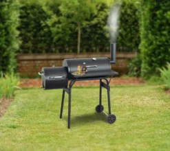 Tepro Smoker "Wichita" Holzkohlengrill, Schwarz -Günstiges Laube Lust Geschäft e2d8d8299238e1b8e9dd6980b367b722