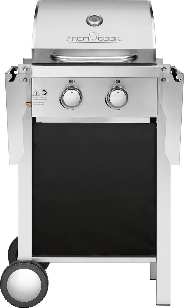 ProfiCook Gasgrill PC-GG 1128 Silber 2 Edelstahlbrenner 7 ProfiCook Gasgrill PC-GG 1128 Silber 2 Edelstahlbrenner – Bild 5