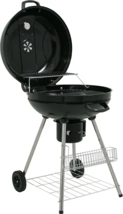 BBQ-Toro Kugelgrill Birch 57 Cm | Grillfläche Ø 55 Cm | BBQ Holzkohlegrill