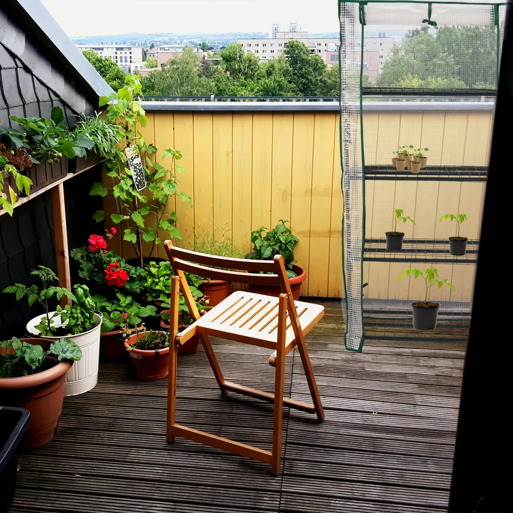 Relaxdays Gewächshaus Für Balkon Mit PE-Folie 5 Relaxdays Gewächshaus Für Balkon Mit PE-Folie – Bild 3