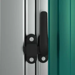 VidaXL Geräteschuppen Grün 118,5x97x209,5 Cm Verzinkter Stahl -Günstiges Laube Lust Geschäft e500a8b21dd2d1cd8784f608a85b0e32