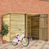 VidaXL Fahrradgarage 232x110x170 Cm Kiefernholz Imprägniert -Günstiges Laube Lust Geschäft e5711c8e8ab034844f88f95b63be4793